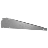Esdec FlatFix Fusion Wind deflector left, steel- Rubicon UK Shop